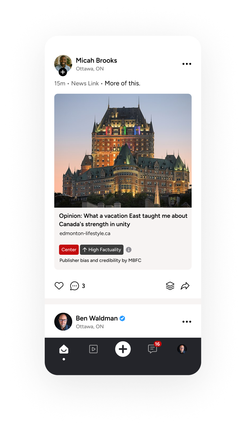 Gander publisher reputation on mobile